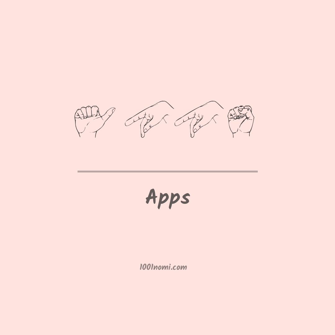 Apps nella lingua dei segni