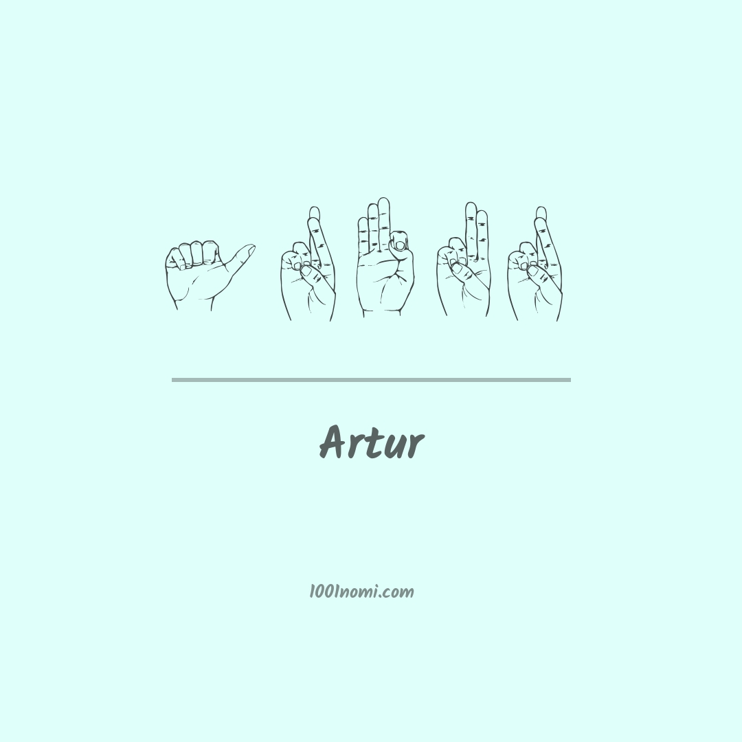 Artur nella lingua dei segni