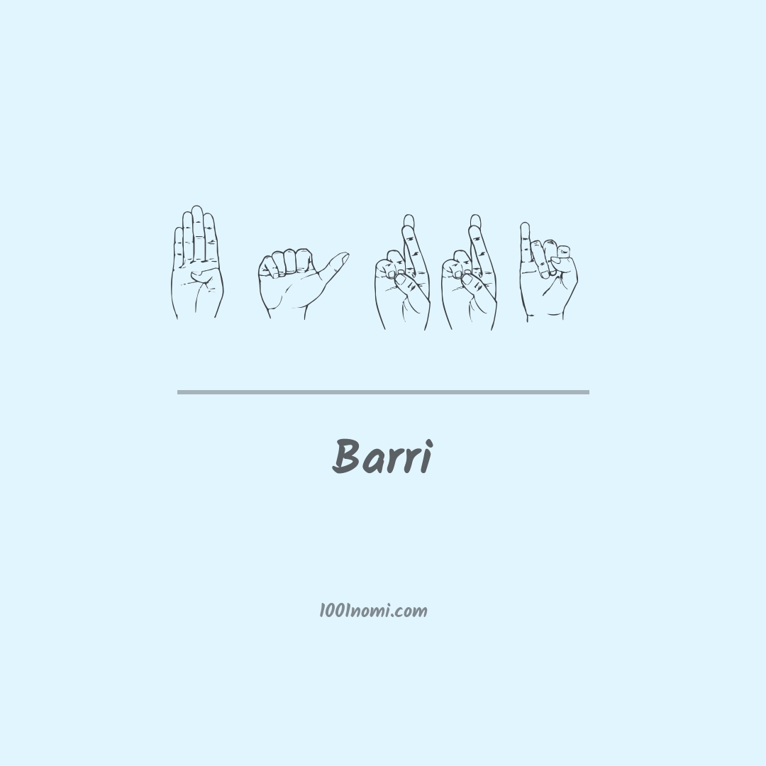 Barri nella lingua dei segni Barri nella lingua dei segni