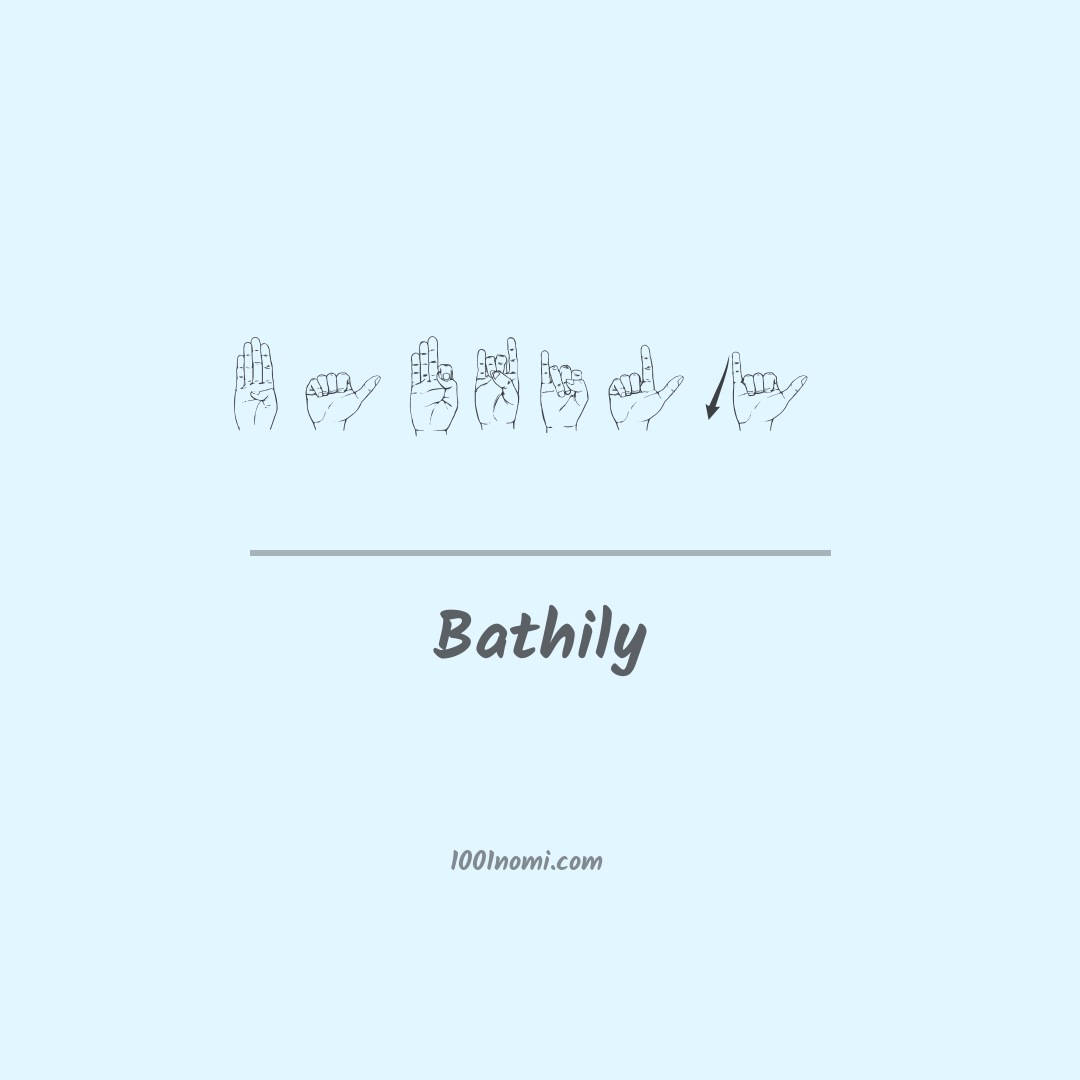 Bathily nella lingua dei segni Bathily nella lingua dei segni