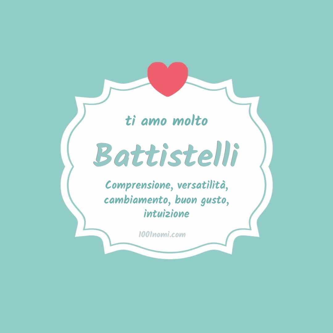 ti amo molto Battistelli Ti amo molto Battistelli