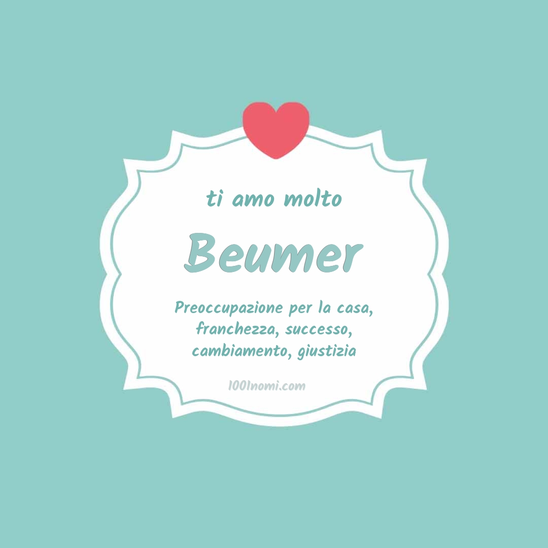 ti amo molto Beumer Ti amo molto Beumer