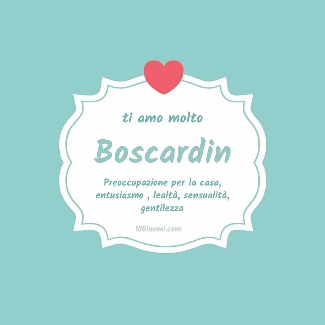 Ti amo molto Boscardin Ti amo molto Boscardin