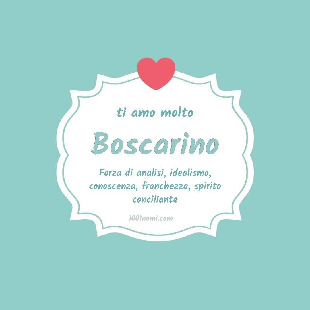 ti amo molto Boscarino Ti amo molto Boscarino