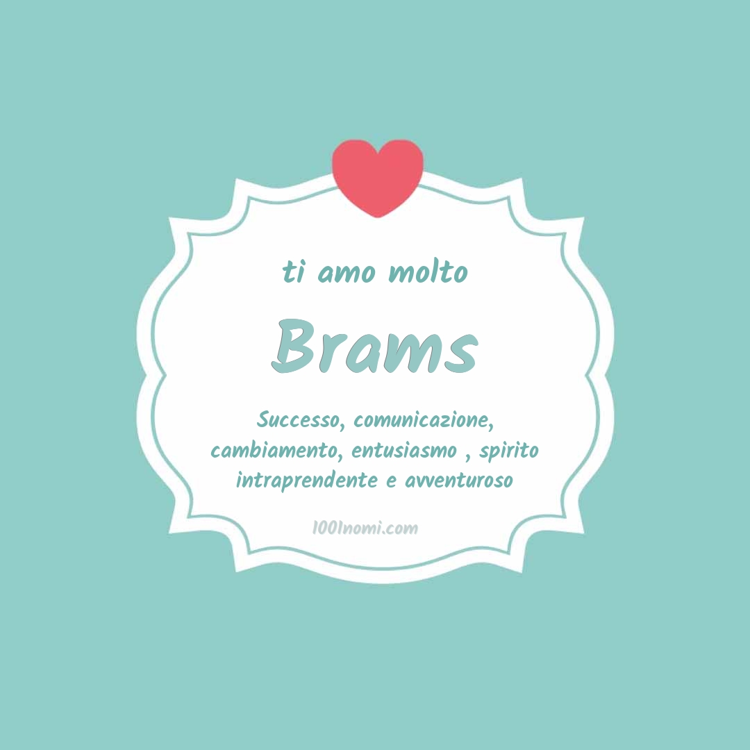 Ti amo molto Brams Ti amo molto Brams
