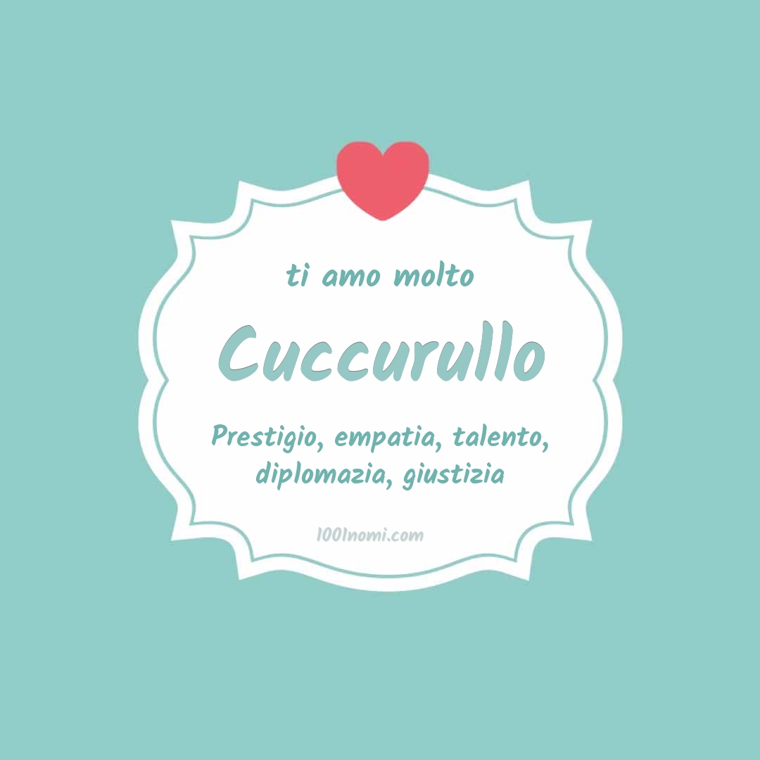 ti amo molto Cuccurullo Ti amo molto Cuccurullo