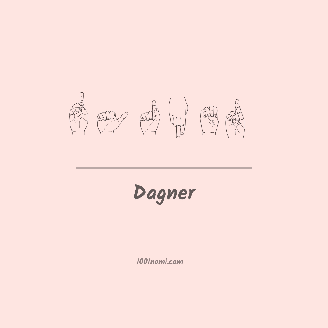 Dagner nella lingua dei segni