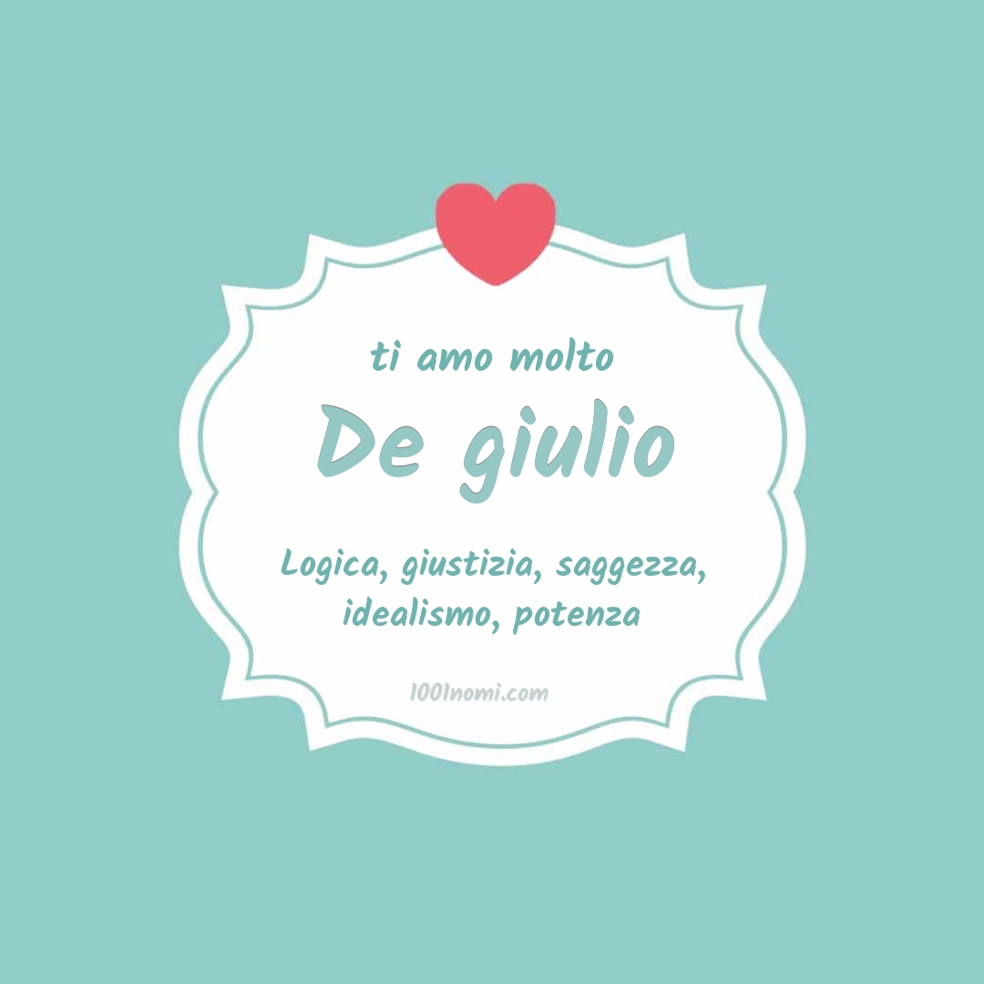 ti amo molto De giulio Ti amo molto De giulio