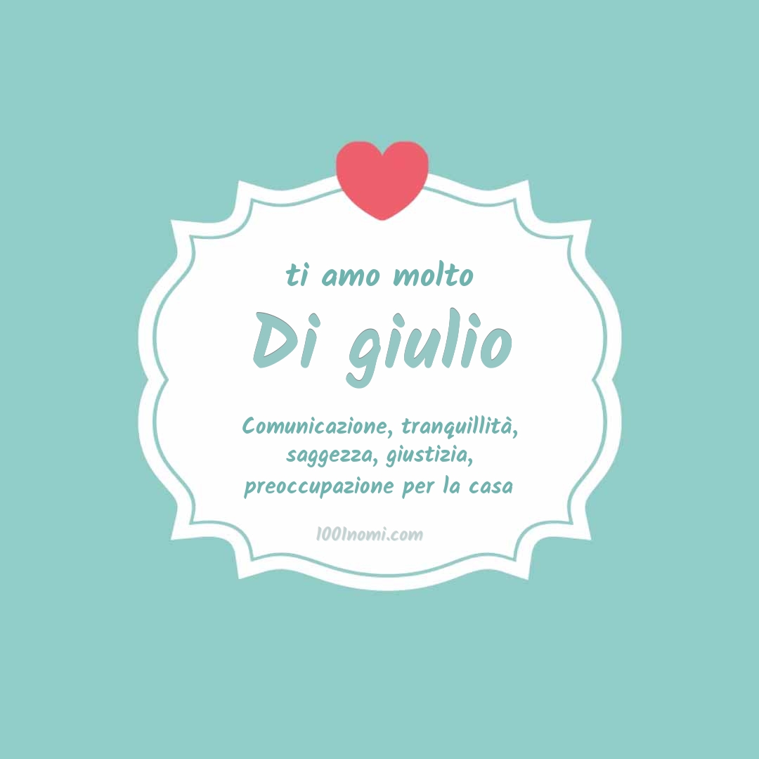 ti amo molto Di giulio Ti amo molto Di giulio