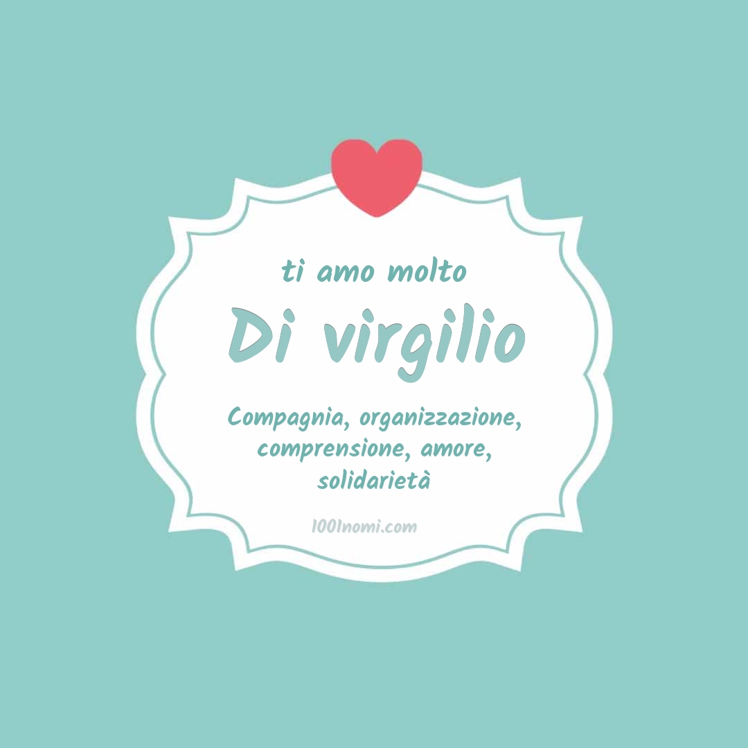 ti amo molto Di virgilio Ti amo molto Di virgilio