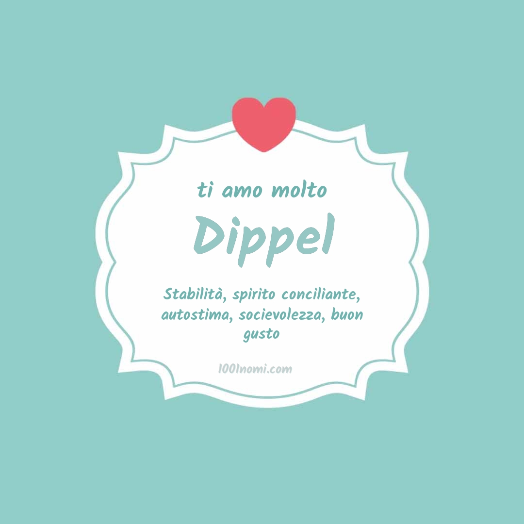 ti amo molto Dippel Ti amo molto Dippel