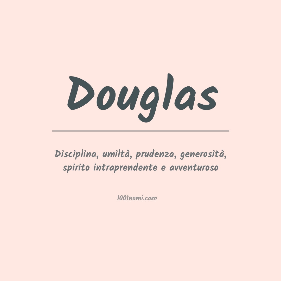 Significato del nome Douglas