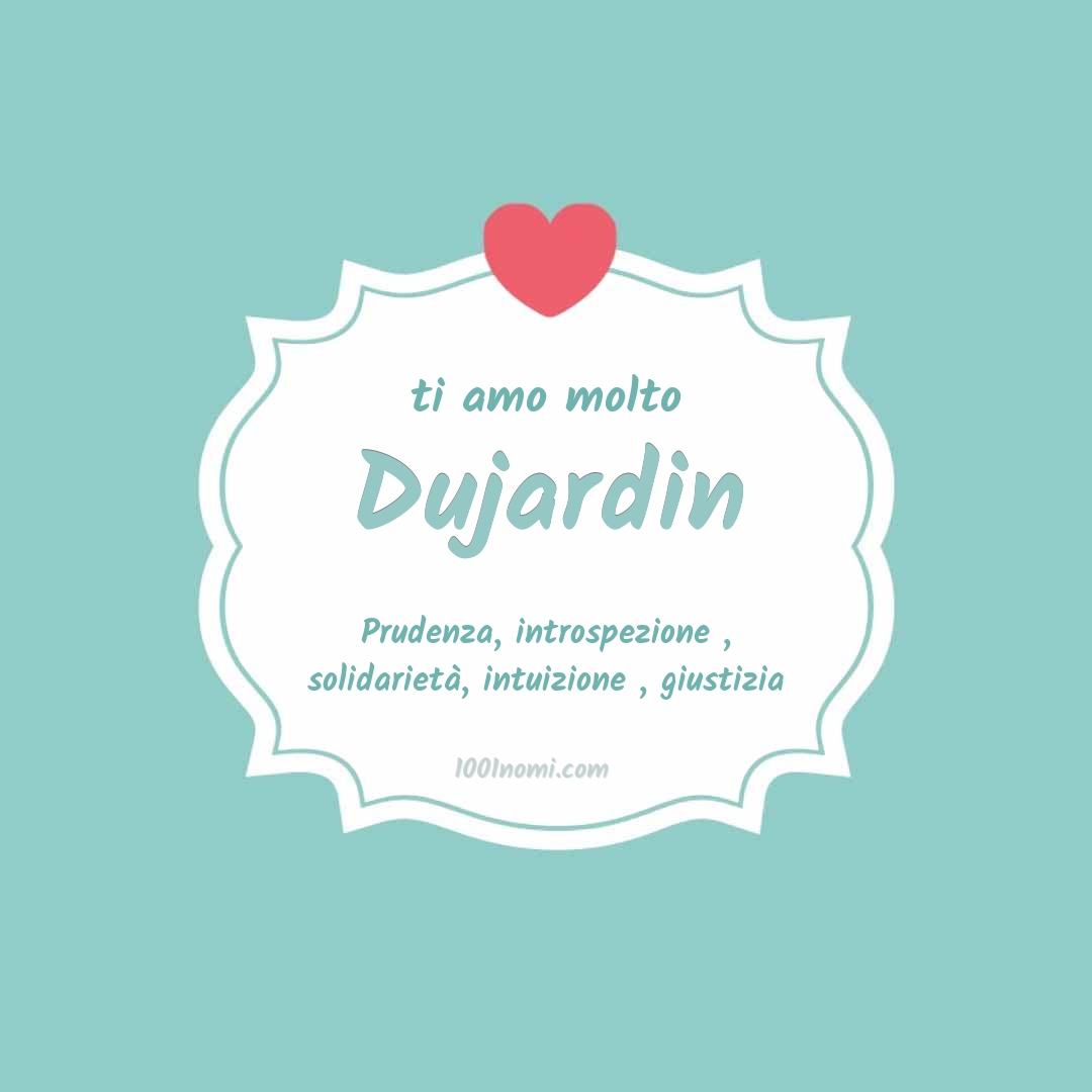 Ti amo molto Dujardin