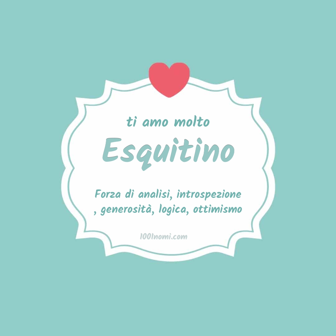 Ti amo molto Esquitino
