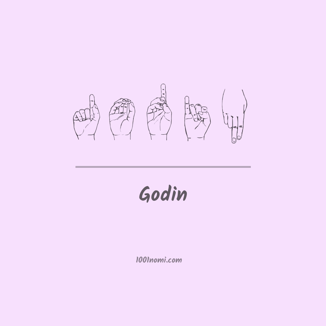 Godin nella lingua dei segni
