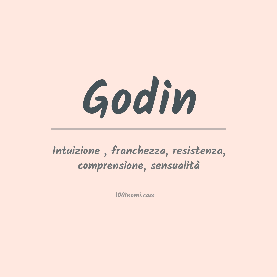 Significato del nome Godin
