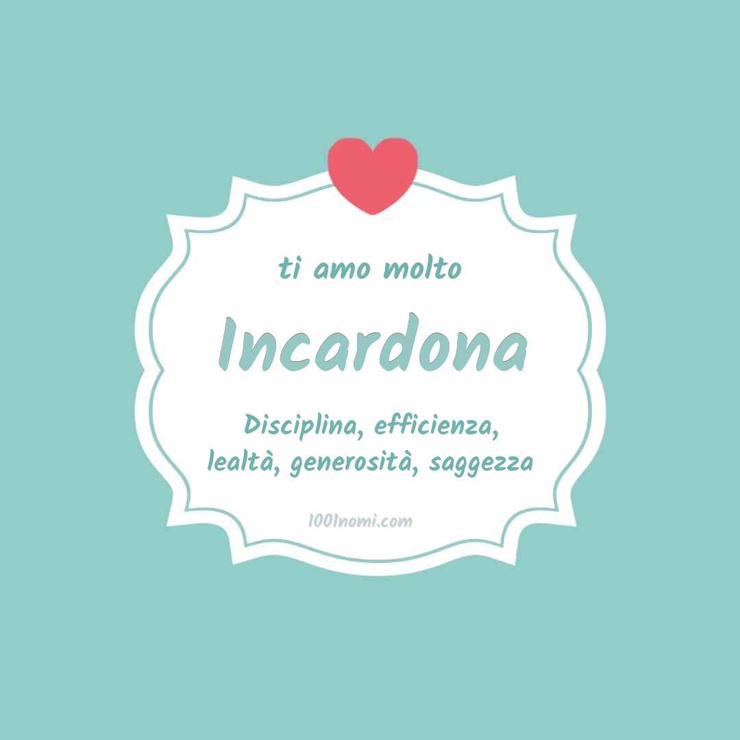 ti amo molto Incardona Ti amo molto Incardona