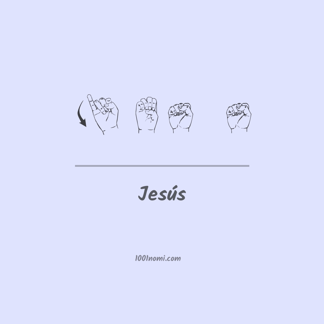 Jesús nella lingua dei segni