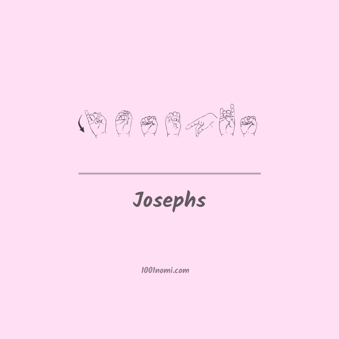 Josephs nella lingua dei segni