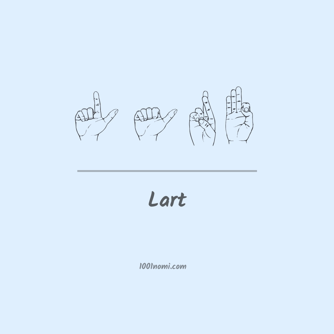 Lart nella lingua dei segni