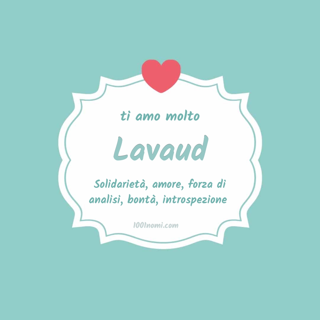 ti amo molto Lavaud Ti amo molto Lavaud
