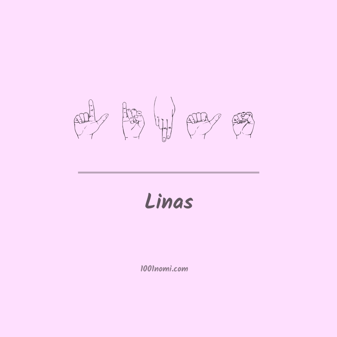 Linas nella lingua dei segni