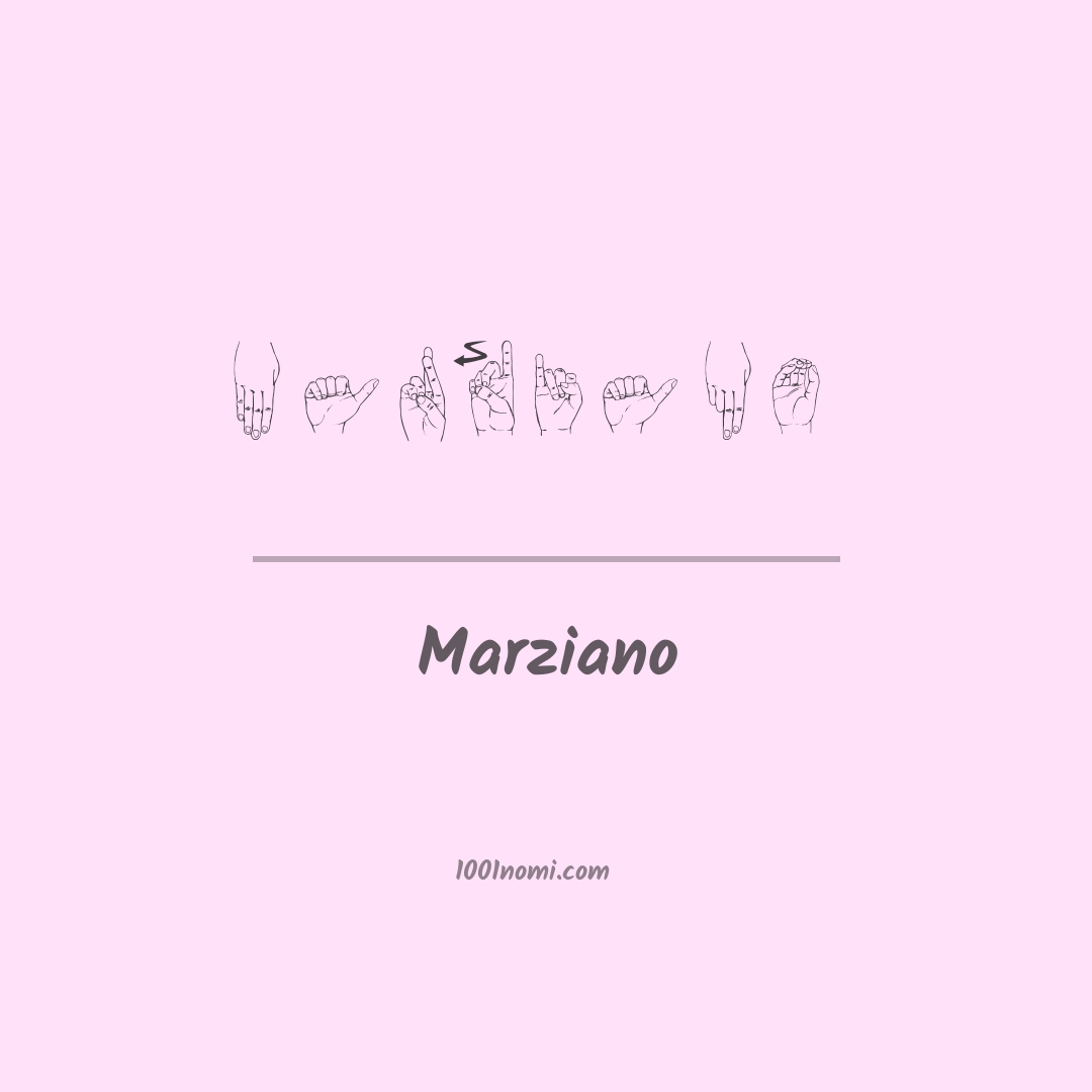 Marziano nella lingua dei segni Marziano nella lingua dei segni