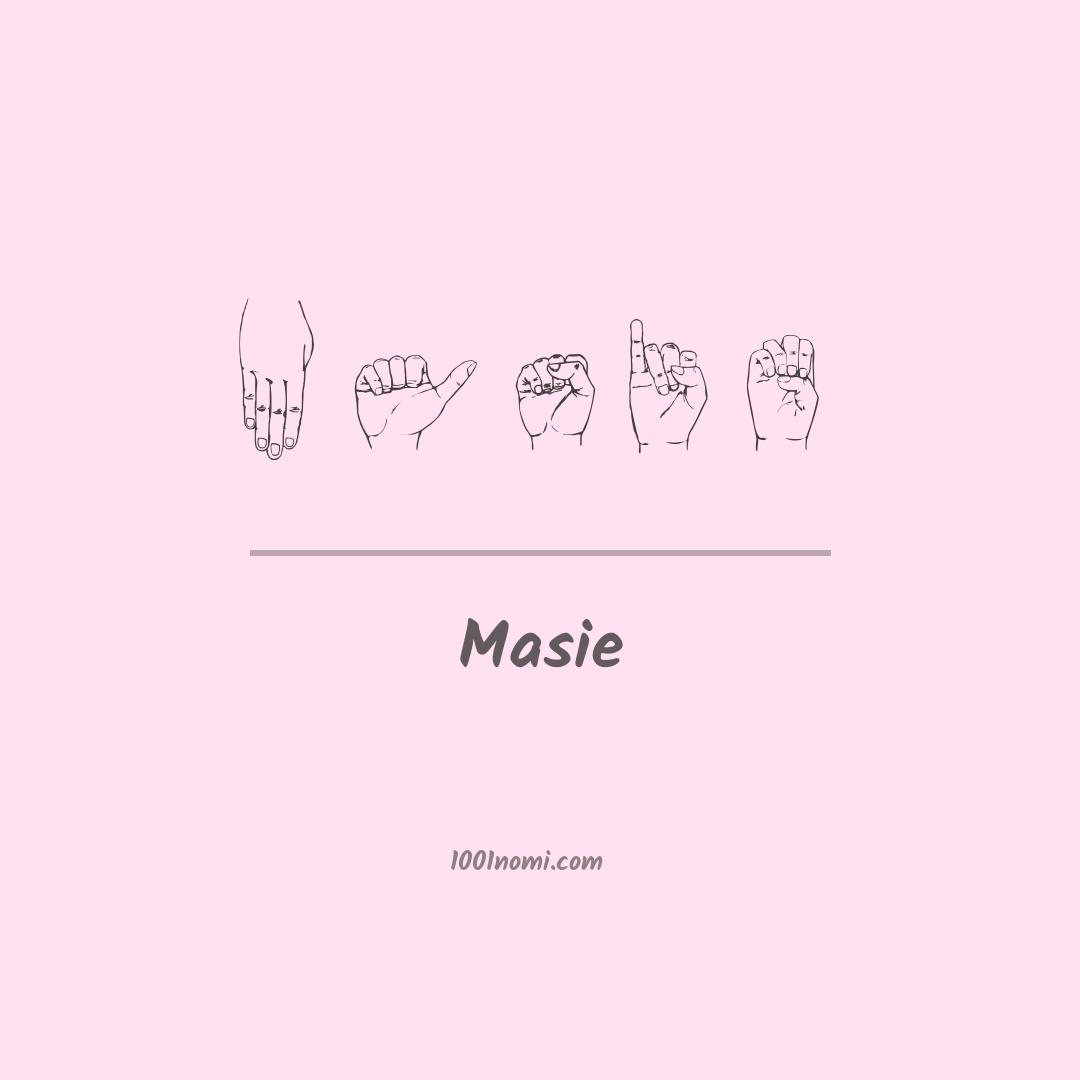 Masie nella lingua dei segni