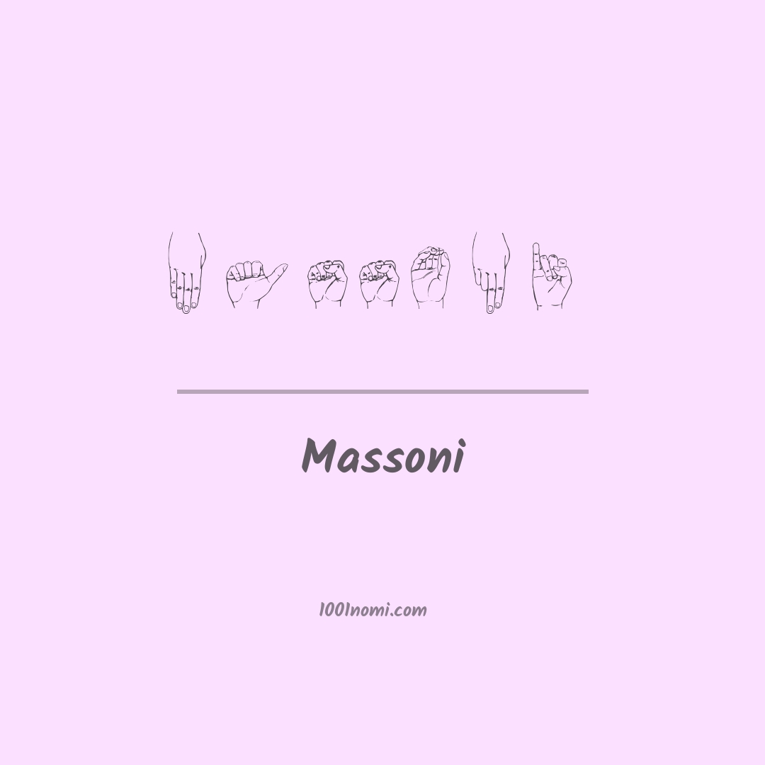 Massoni nella lingua dei segni Massoni nella lingua dei segni
