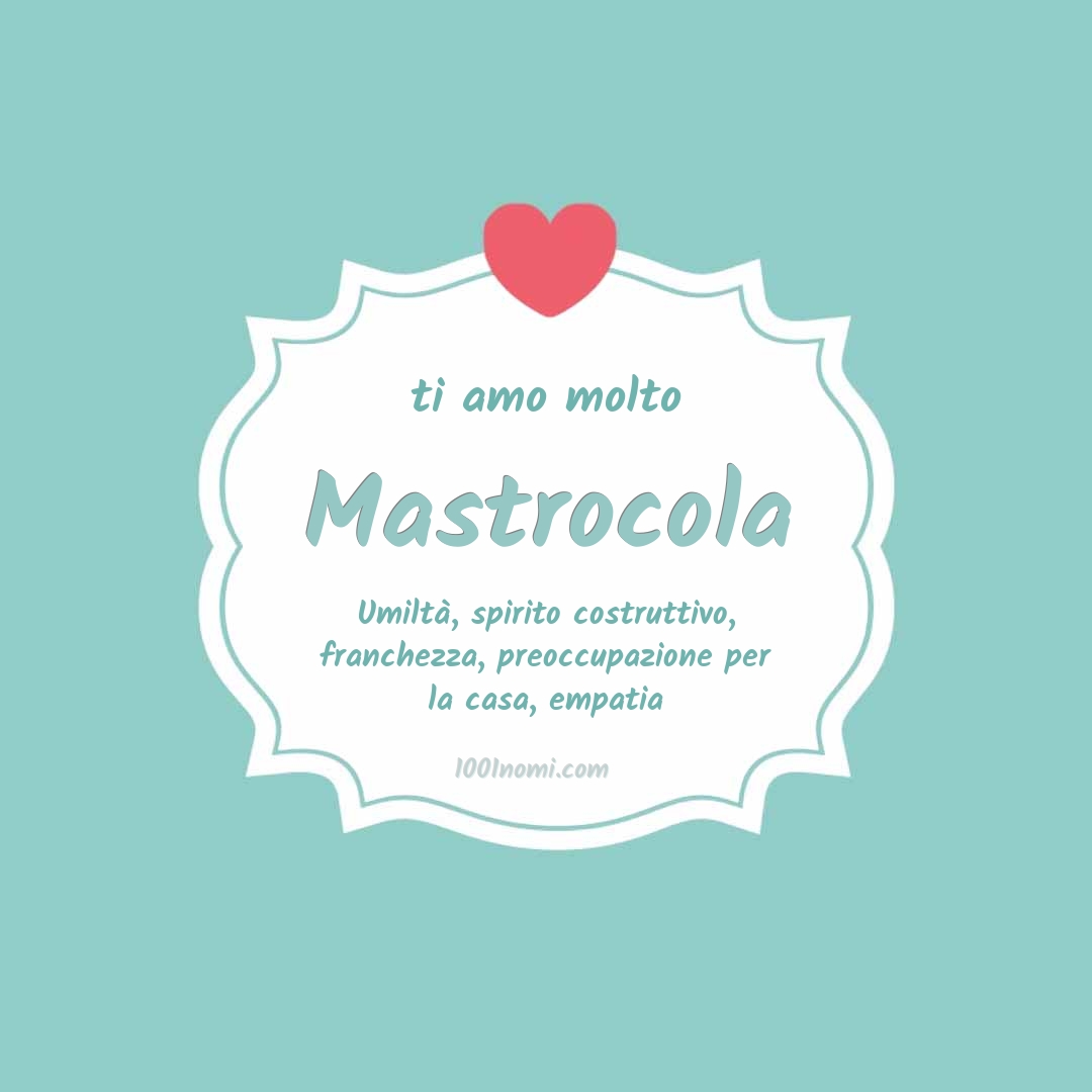 Ti amo molto Mastrocola