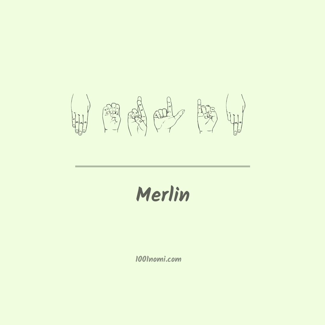 Merlin nella lingua dei segni