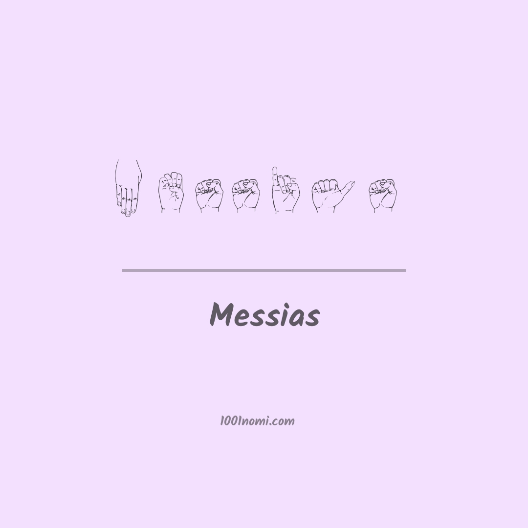 Messias nella lingua dei segni