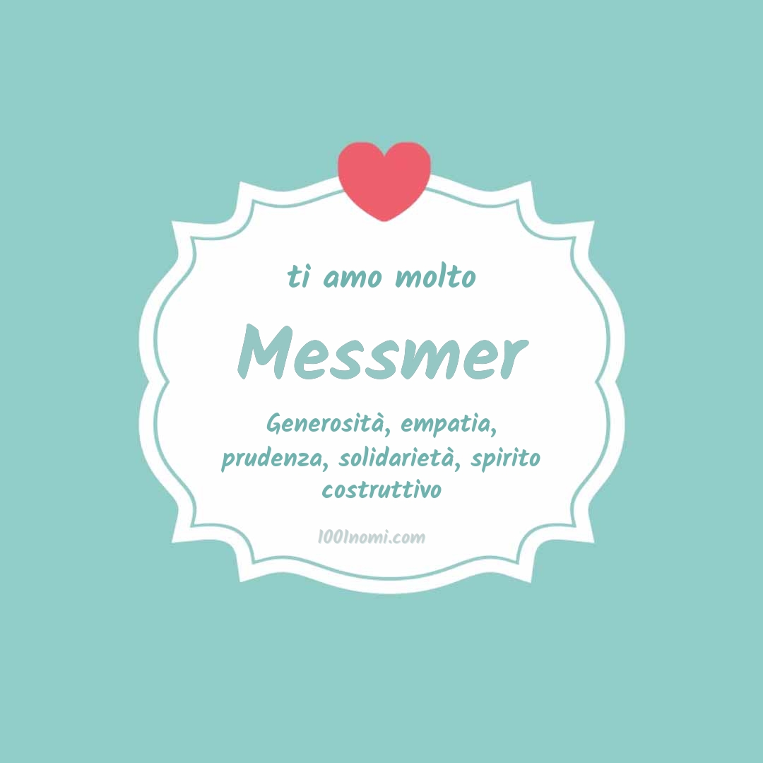 ti amo molto Messmer Ti amo molto Messmer