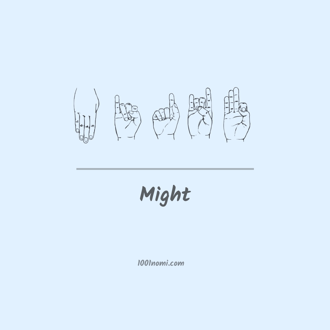 Might nella lingua dei segni