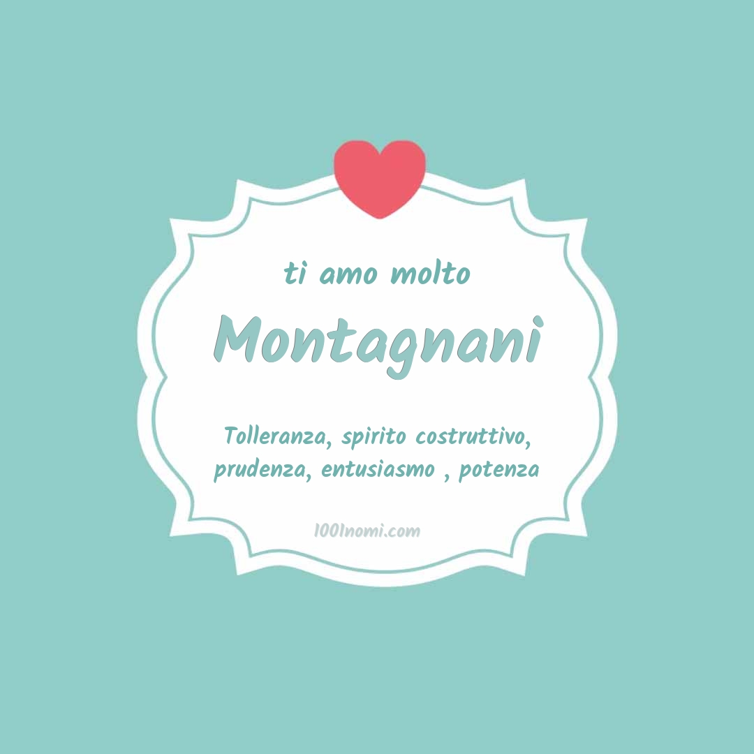 ti amo molto Montagnani Ti amo molto Montagnani