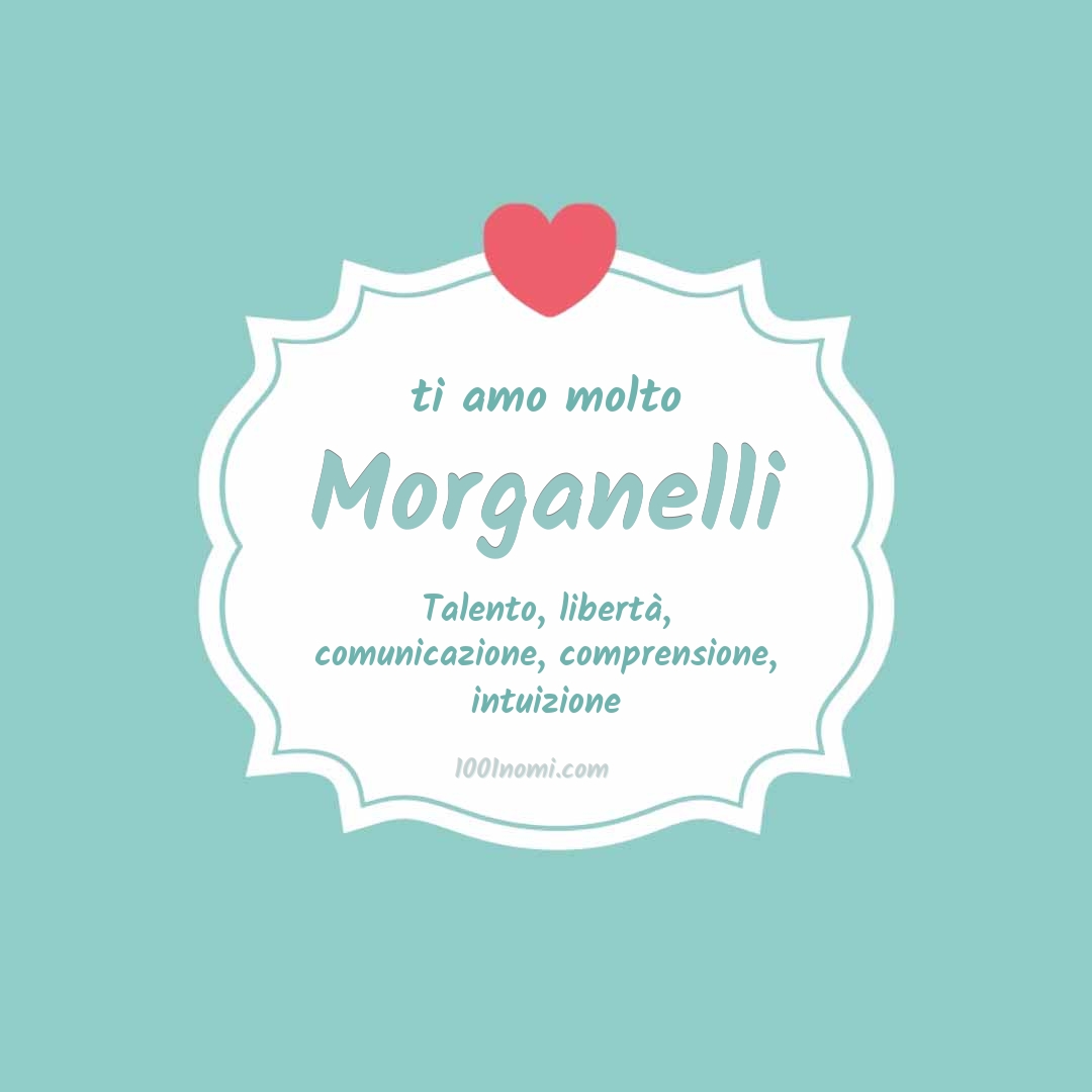 Ti amo molto Morganelli Ti amo molto Morganelli