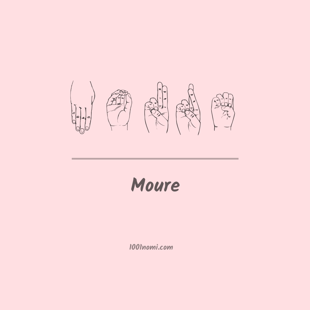 Moure nella lingua dei segni