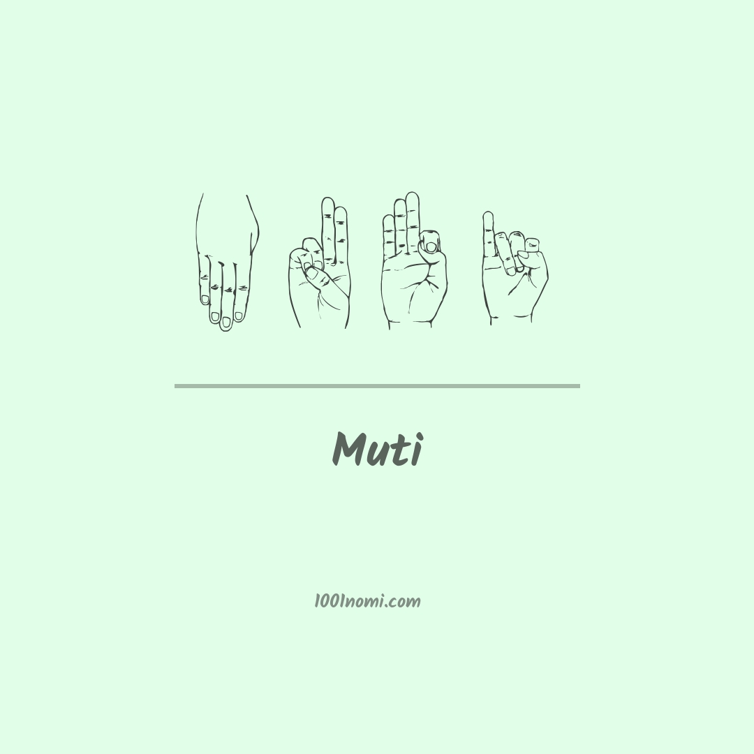 Muti nella lingua dei segni