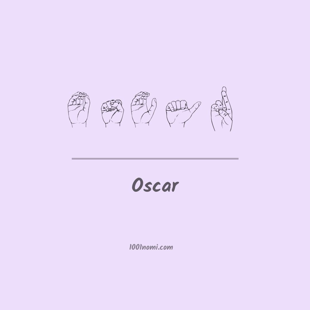 Oscar nella lingua dei segni