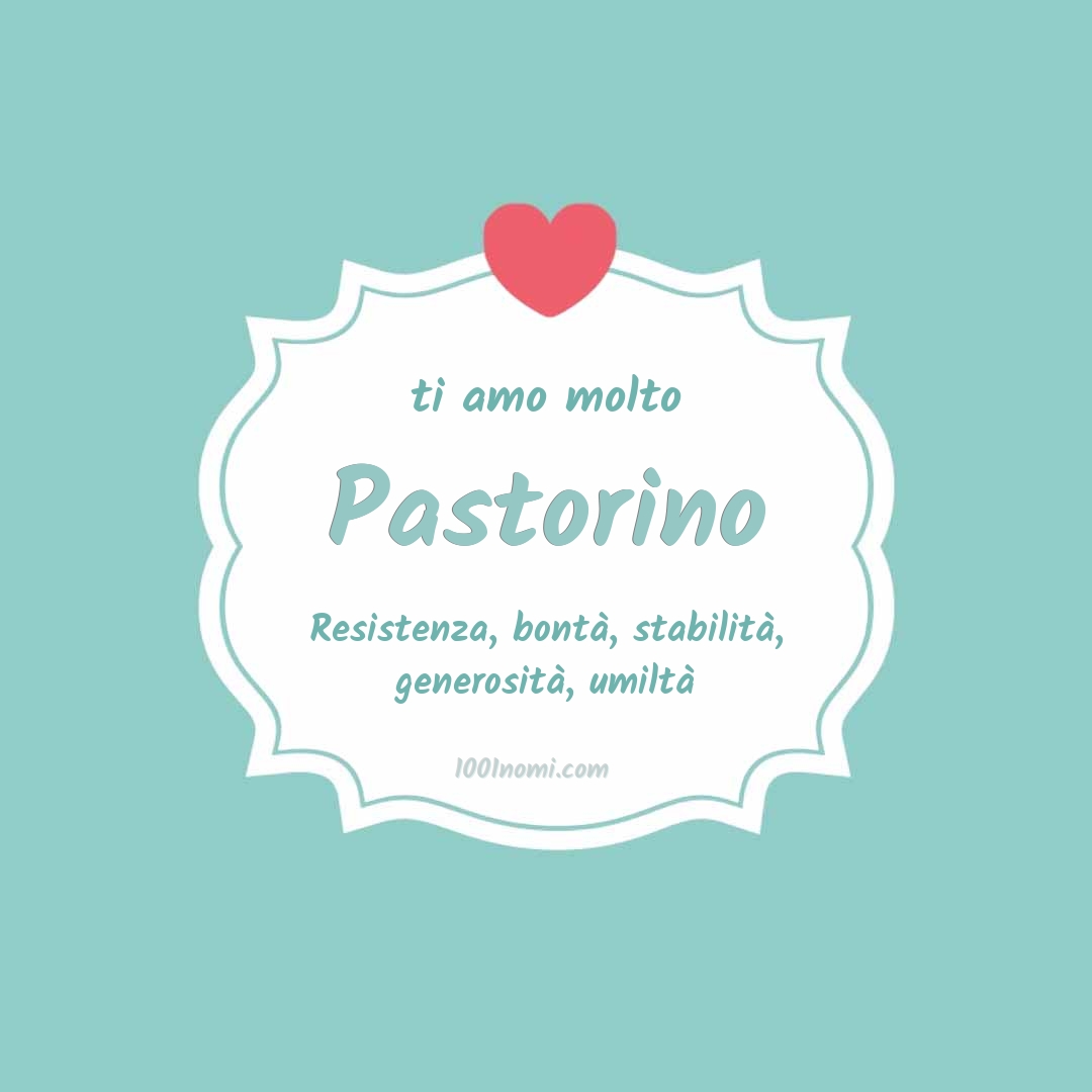 ti amo molto Pastorino Ti amo molto Pastorino