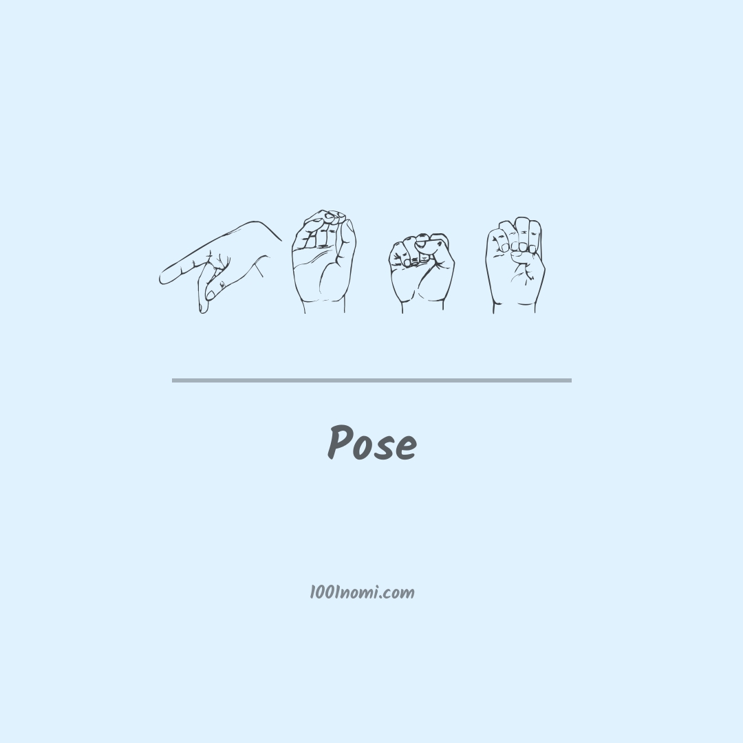 Pose nella lingua dei segni Pose nella lingua dei segni
