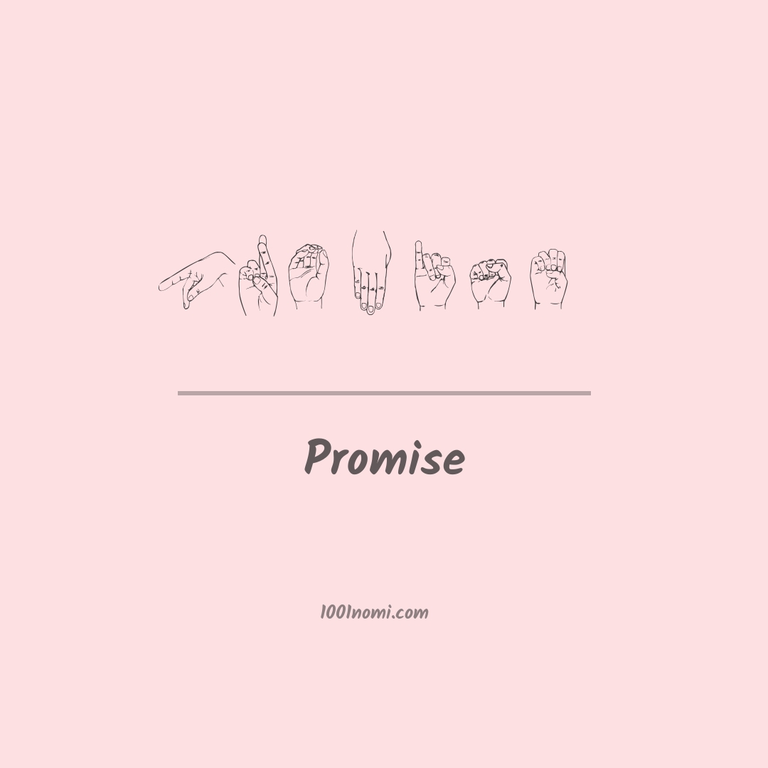 Promise nella lingua dei segni