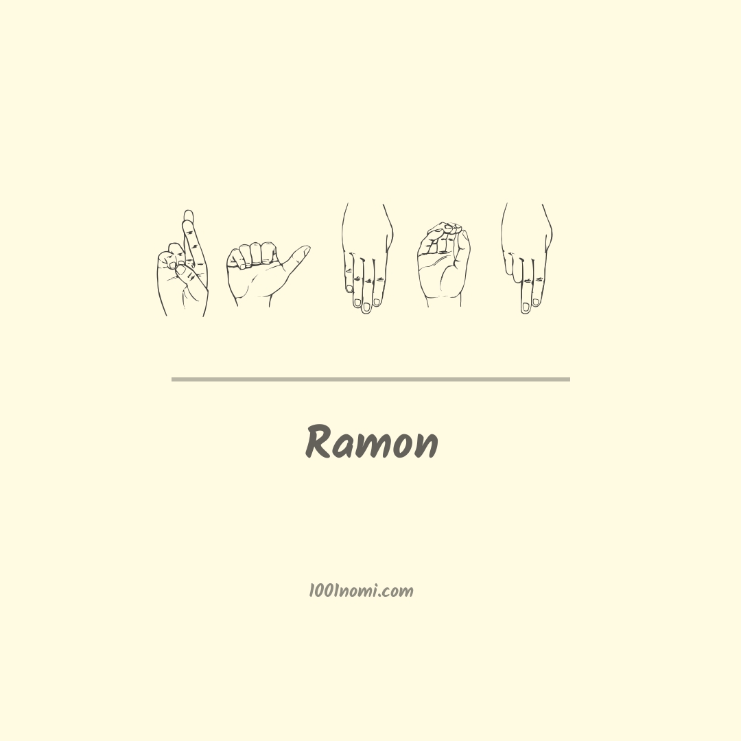 Ramon nella lingua dei segni