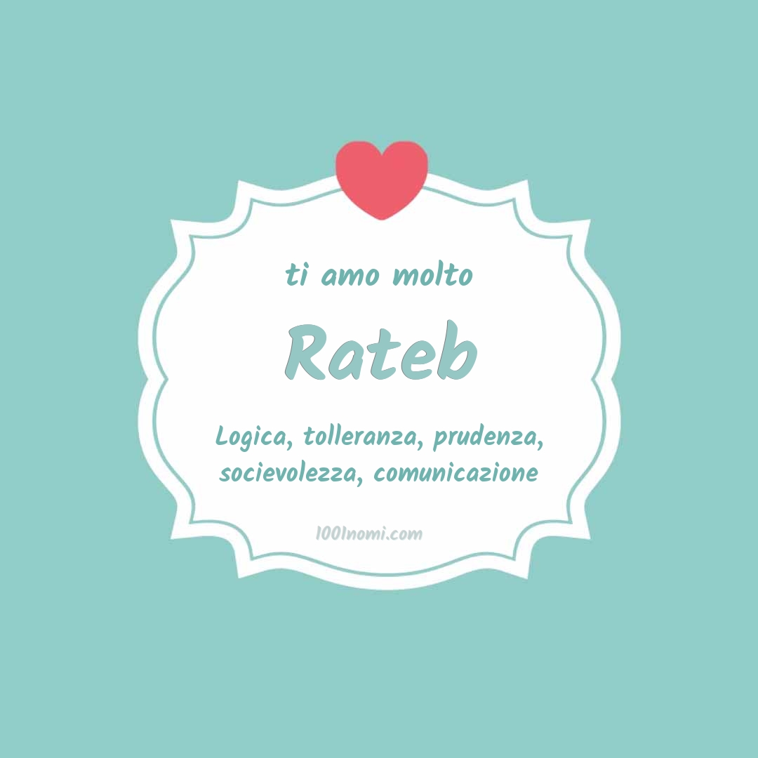 ti amo molto Rateb Ti amo molto Rateb
