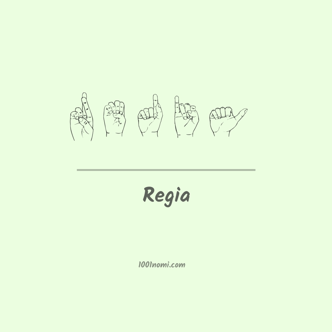 Regia nella lingua dei segni Regia nella lingua dei segni