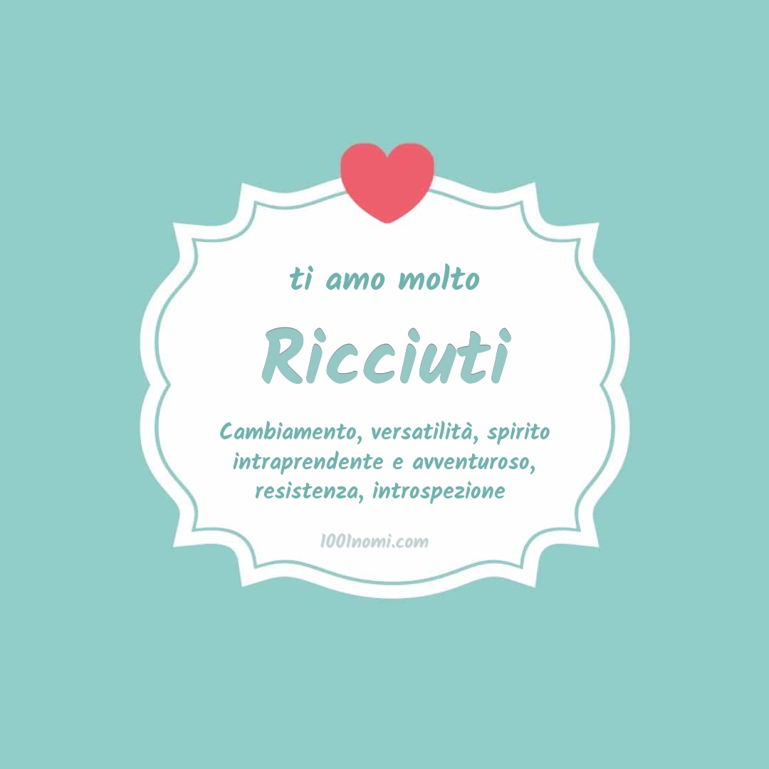 ti amo molto Ricciuti Ti amo molto Ricciuti