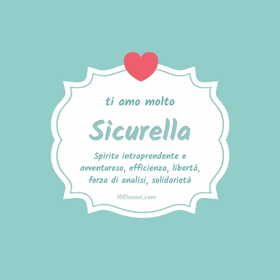 ti amo molto Sicurella Ti amo molto Sicurella