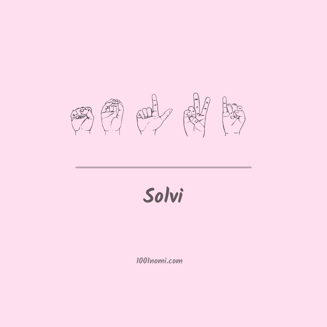 Solvi nella lingua dei segni