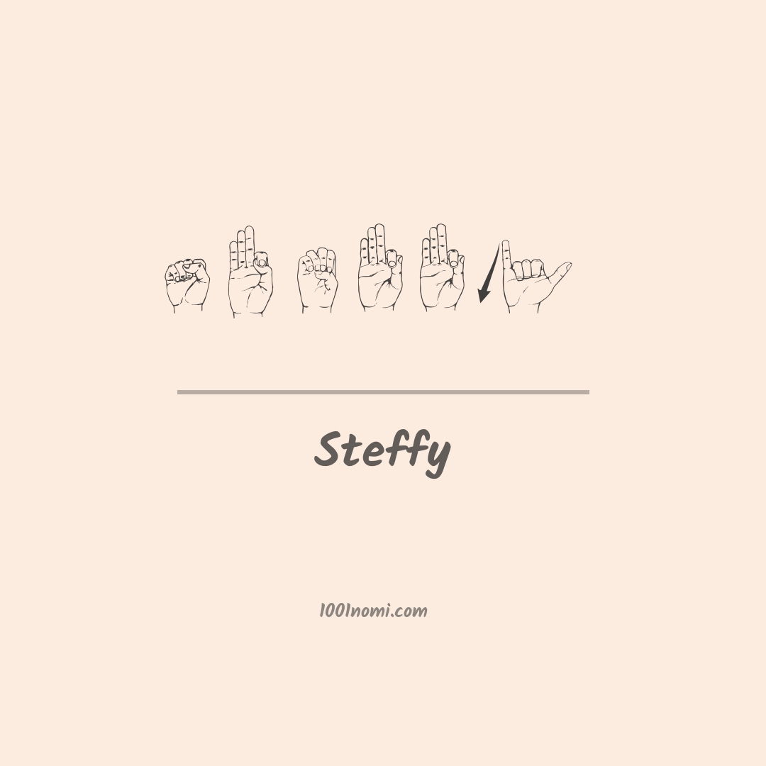 Steffy nella lingua dei segni Steffy nella lingua dei segni