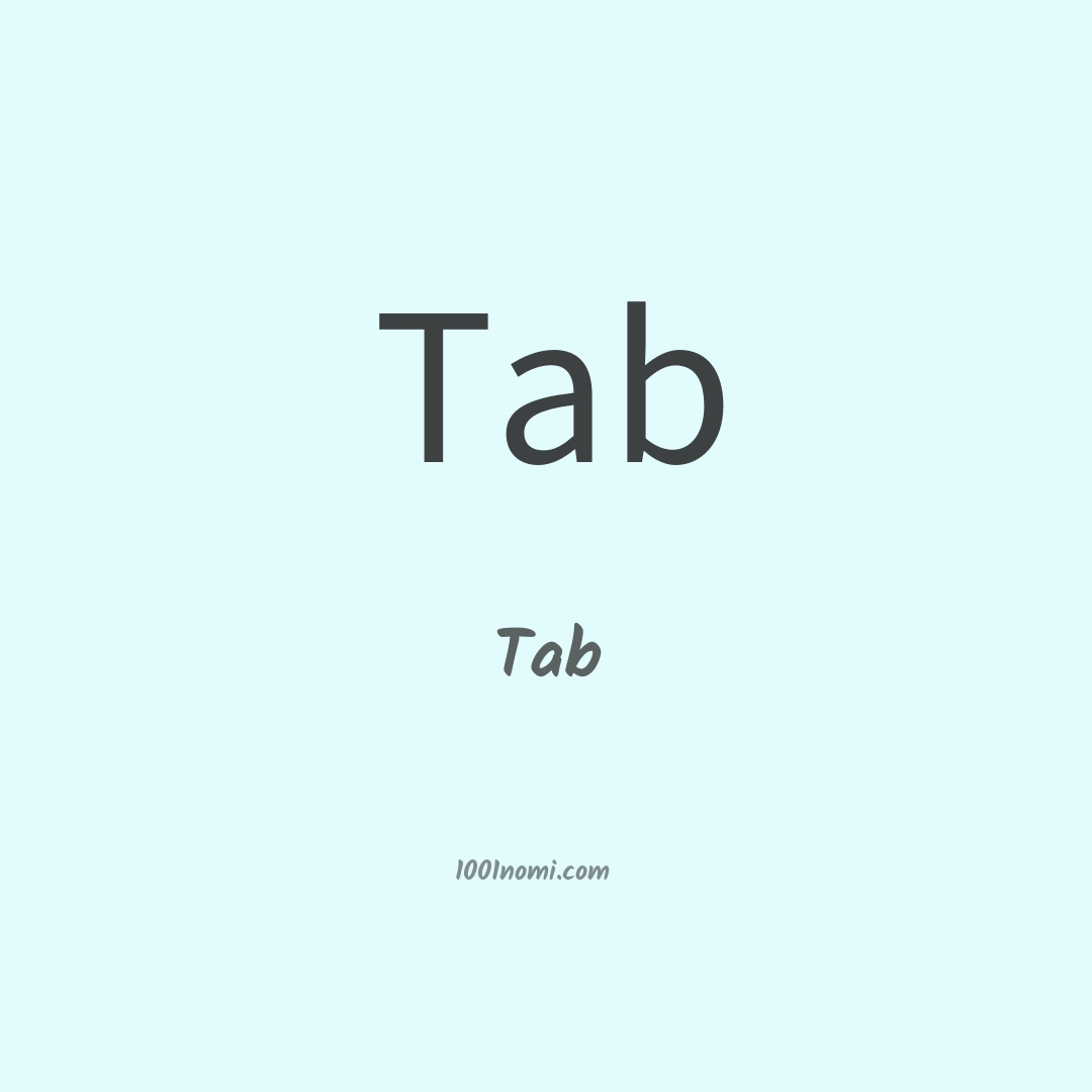 Tab in cinese Tab in cinese